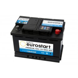 EUROSTART PREMIUM 57412 (574012068) 72Ah battery