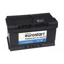 EUROSTART PREMIUM 58035 (580406740) 80Ah battery