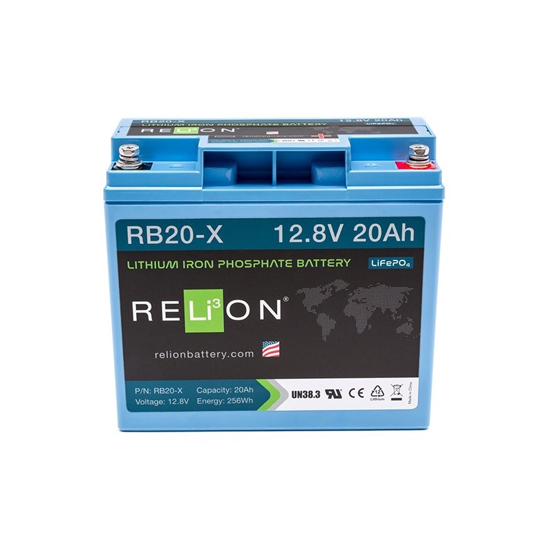 RELION RB20-X Lithium Ion gilaus iškrovimo akumuliatorius