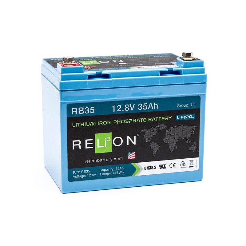 RELION RB35 Lithium Ion gilaus iškrovimo akumuliatorius