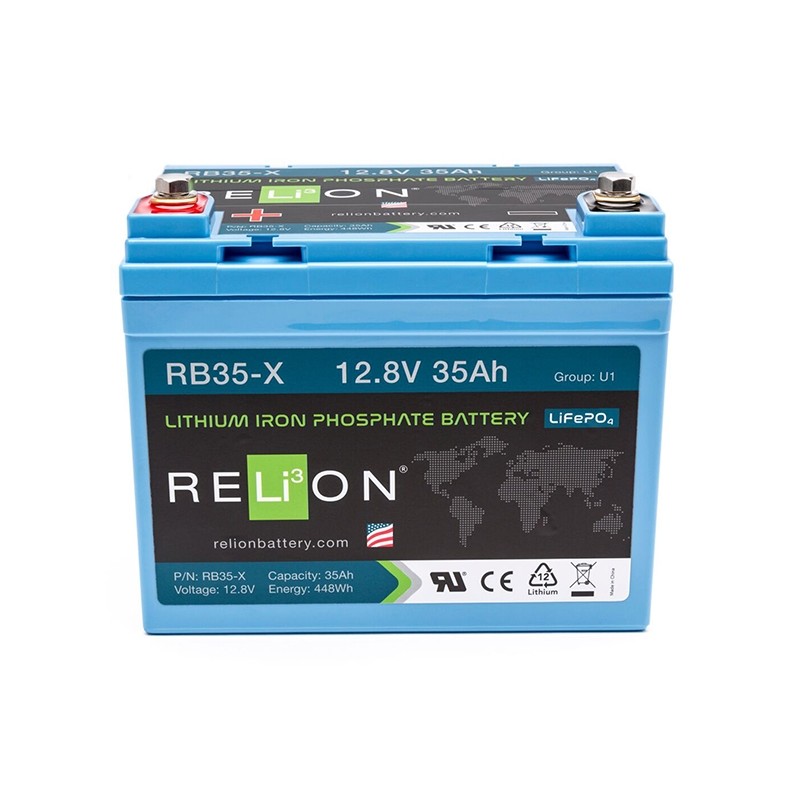 RELION RB35-X Lithium Ion gilaus iškrovimo akumuliatorius