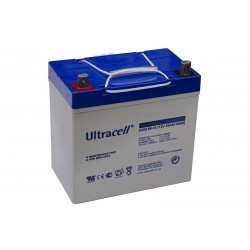 ULTRACELL 12V 55Ah GEL VRLA battery