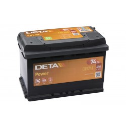 DETA DP20 (DB741) 74Ah akumuliatorius