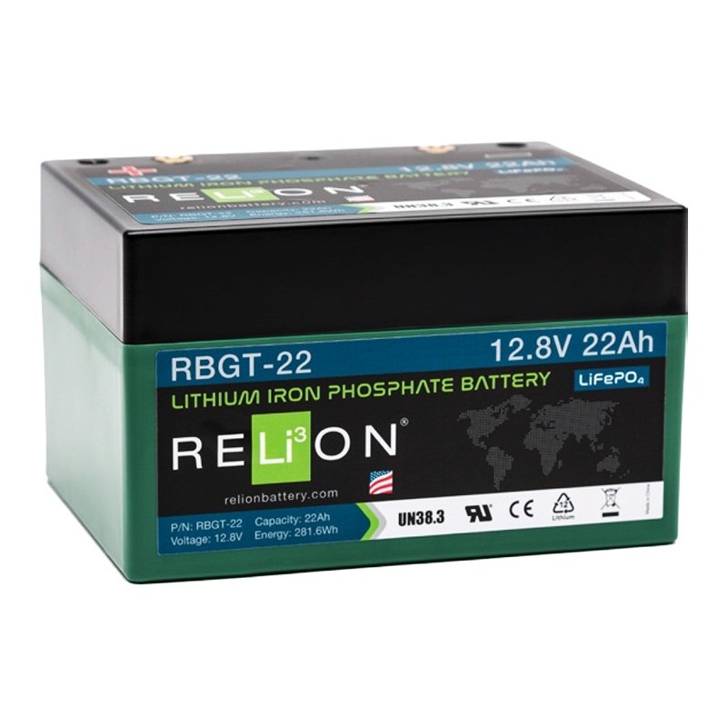 RELION RBGT22 Lithium Ion gilaus iškrovimo akumuliatorius