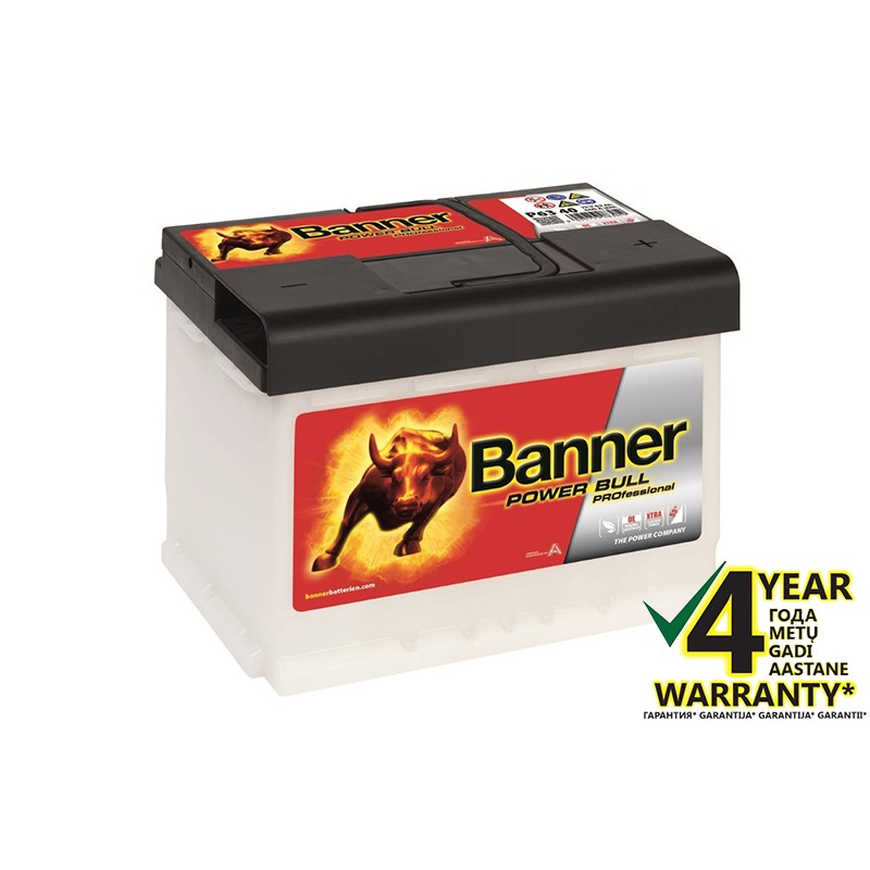 BANNER Power Pro P6340 63Ач аккумулятор
