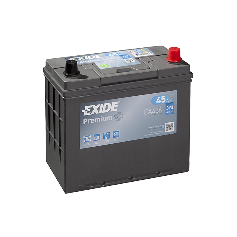 Batterie Exide Premium EA456 12v 45AH 390A B24D