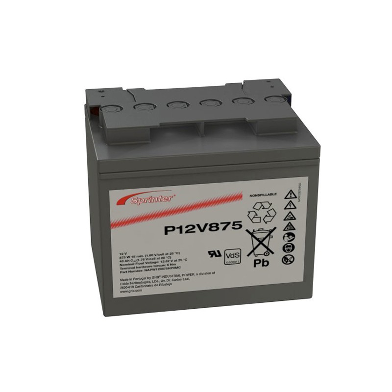 EXIDE Sprinter P12V875 battery