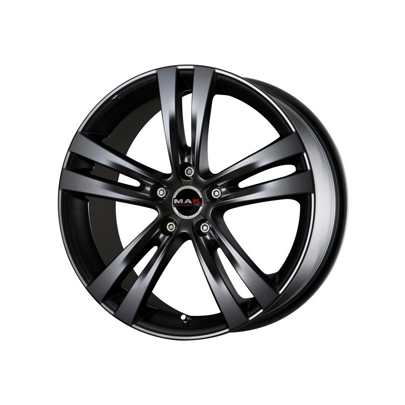 Alloy Wheels Mak Zenith Matt Black 8 0x19 Et40 5x114 3