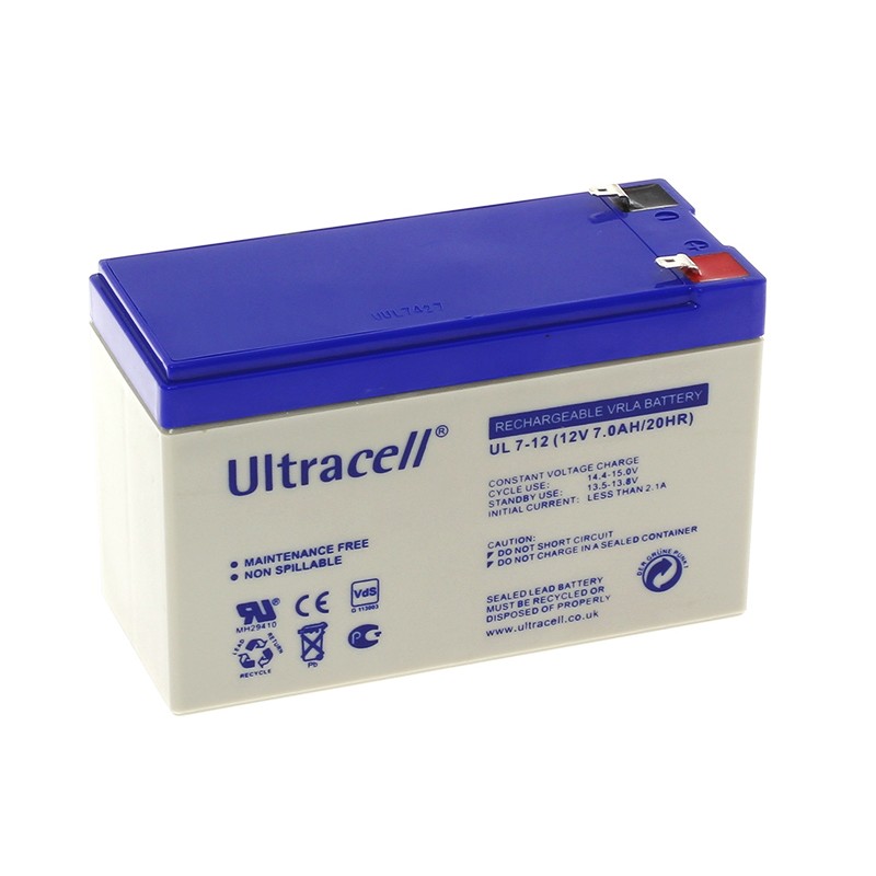 VRLA/Battery ULTRACELL UL7-12 12V 7Ah