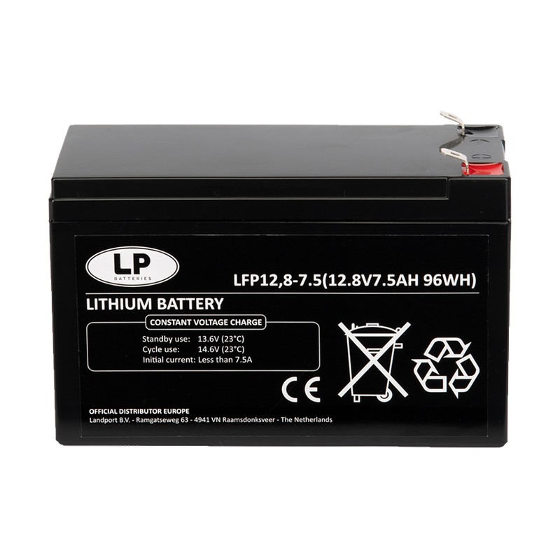 LANDPORT LFP12.8-7.5 12.8V 7.5Ah 96Wh Lithium Ion DC аккумулятор