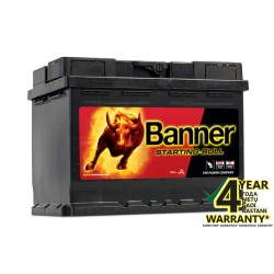 Starter battery Banner Starting Bull 62A 510A/EN
