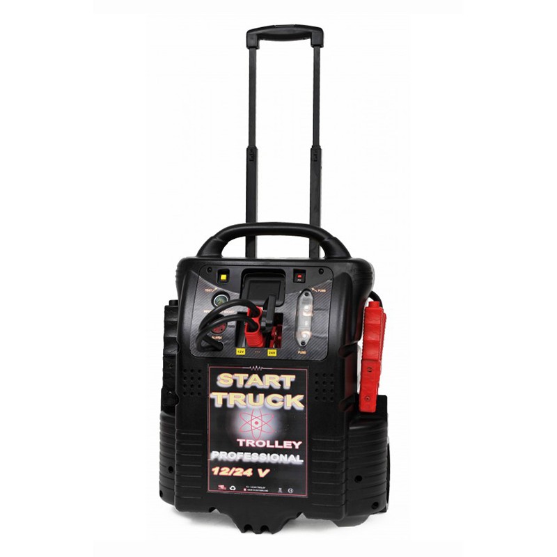 KS Tools 550.1825 Battery Booster 12V/24V PL with Trolley - 6200A