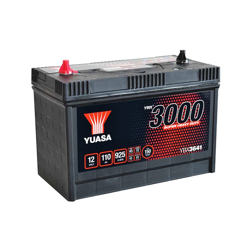 YUASA YBX3641 SHD 110Ah 925A (EN) battery