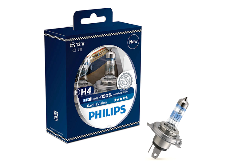 Philips - AMPOULE PHILIPS 12342XV+S2 H4 12342 XV+ 12V 60/55W P43T