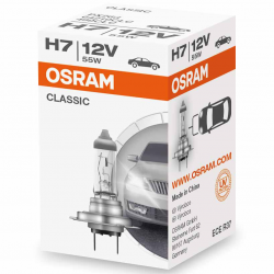 Headlight bulb OSRAM Classic H7 12V 55W 64210CLC (1)