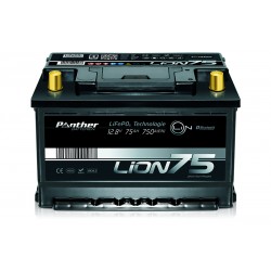 PANTHER Lion75 12,8V 75Ah 960Wh Lithium Ion akumuliatorius