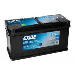 EXIDE EL1050 EFB 105Ah 950A (EN) battery