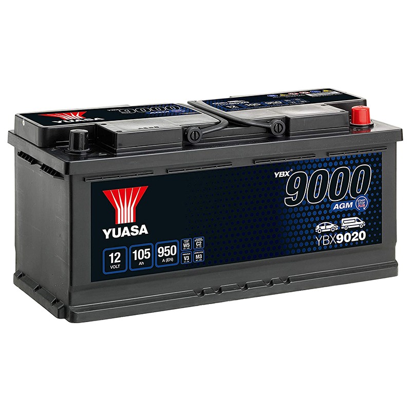 YUASA YBX9020 105Ah AGM battery