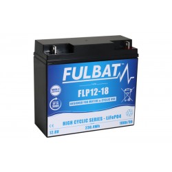 FULBAT LFP12-18 12.8V 18Ah Lithium DC