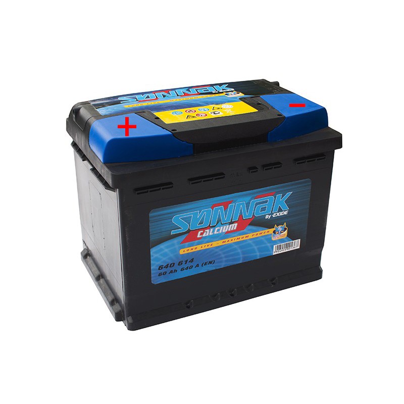 Sonnak 640616L 60Ah 640A (EN) starter battery