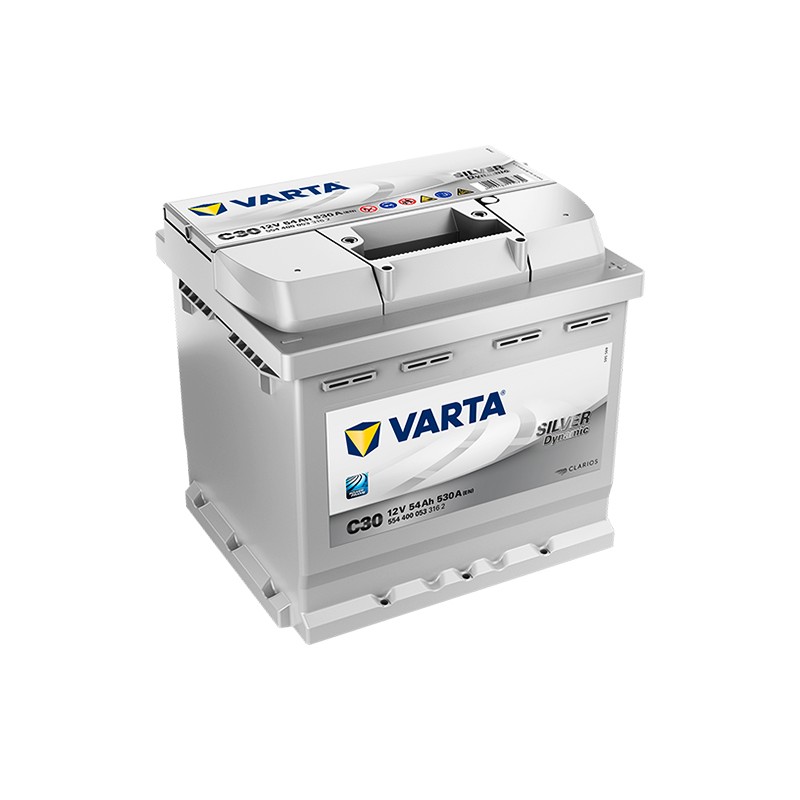 VARTA Silver Dynamic C30 (554400053) 54Ah akumuliatorius