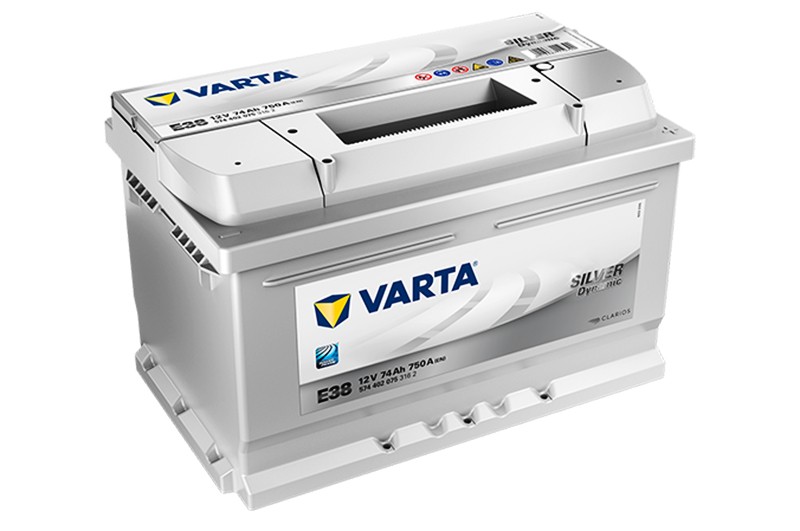 Varta LFS74. Bootsbatterie Varta 74Ah 12V