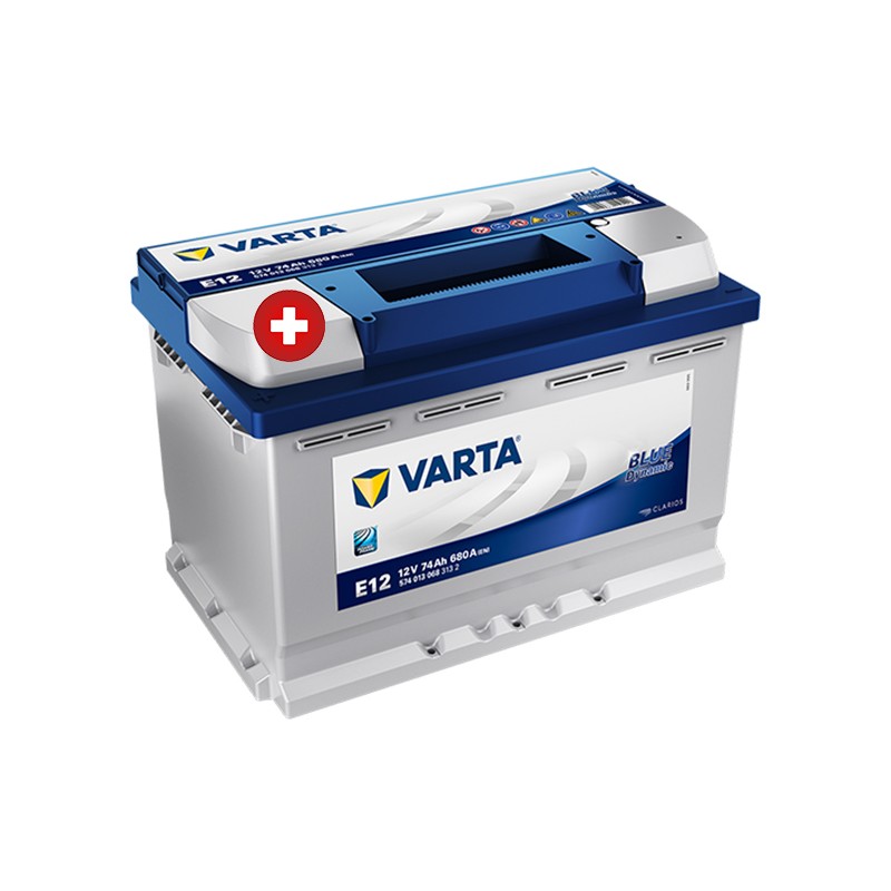 VARTA Blue Dynamic E12 (574013068) 74Ah akumuliatorius