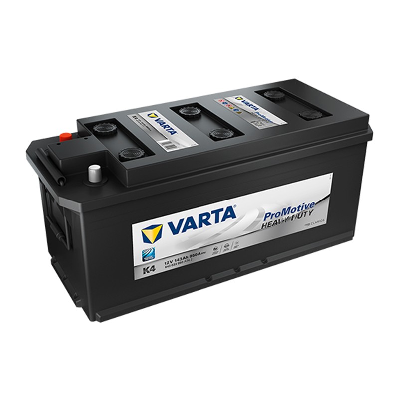 VARTA Heavy Duty PROMOTIVE BLACK K4 (643033095) 143Ah battery