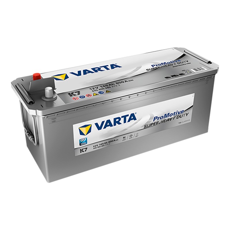 VARTA Super Heavy Duty PROMOTIVE SILVER K7 (645400080) 145Ач аккумулятор