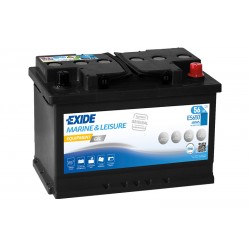 EXIDE GEL ES650 56Ah battery