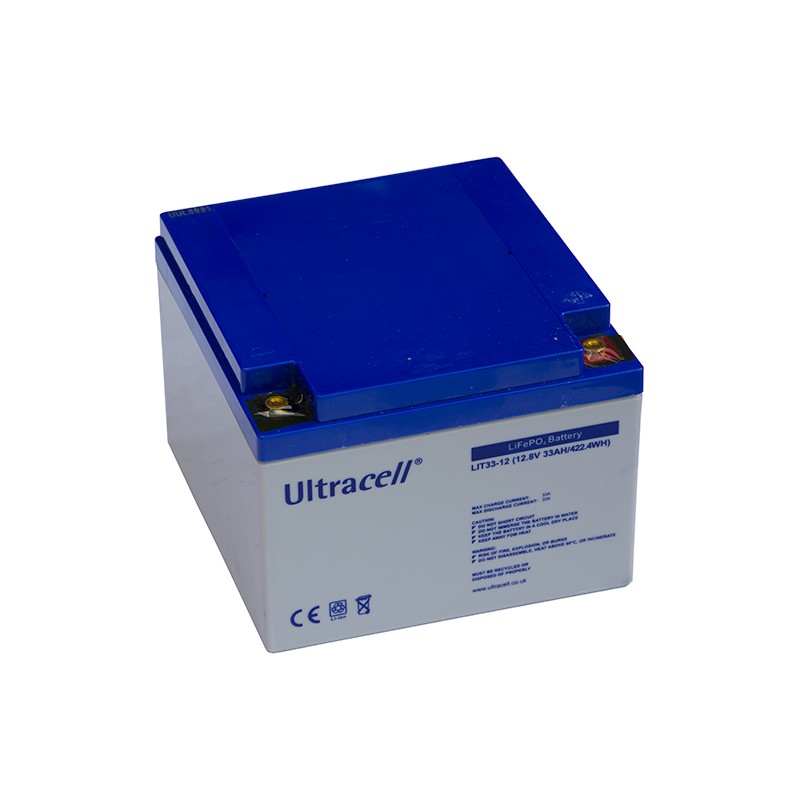 ULTRACELL LIT 12-33 12.8V 33Ah Lithium Ion akumuliatorius