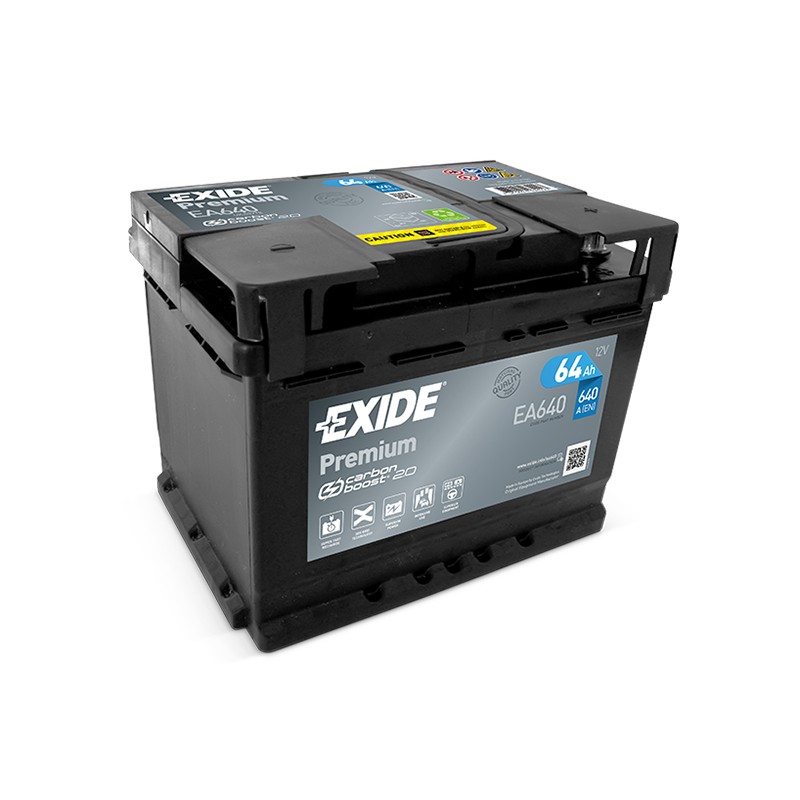 Exide Premium EA640 64Ah 640A (EN) starter battery