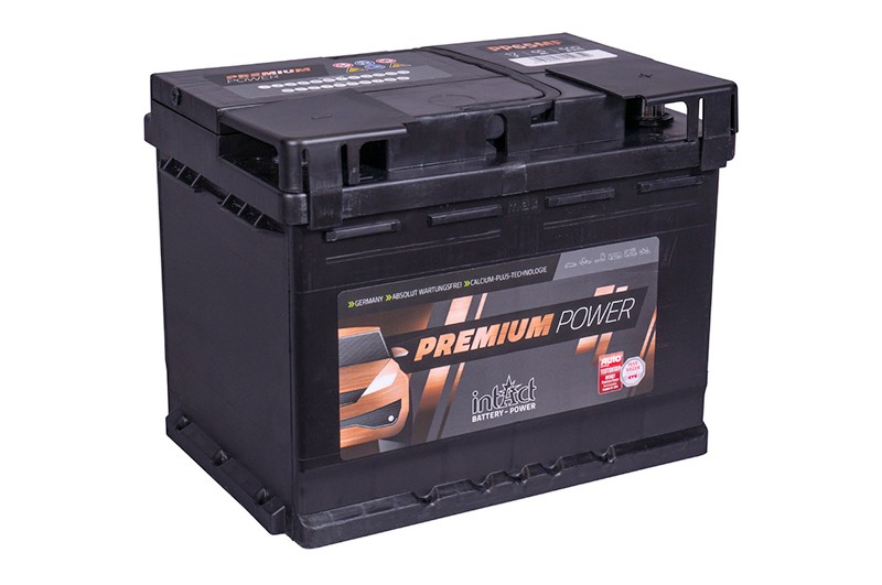 intact Premium Power PP65MF Autobatterie 12V 65Ah 640A/EN 50 55 60
