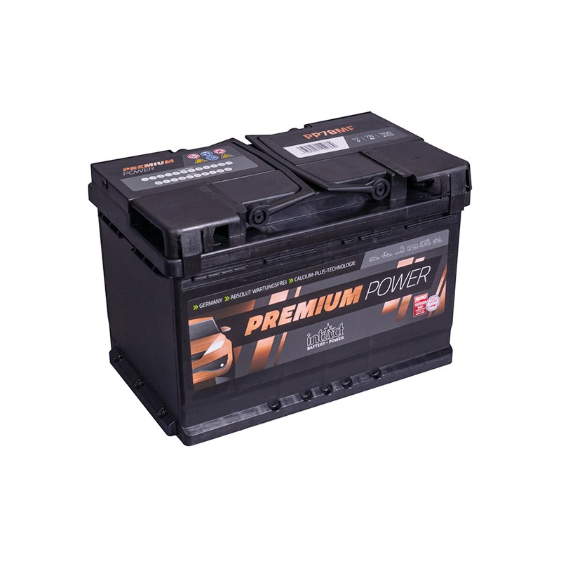 INTACT Premium 78Ah 760A (EN) starter battery