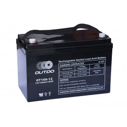 OUTDO 12V 100Ah AGM VRLA battery