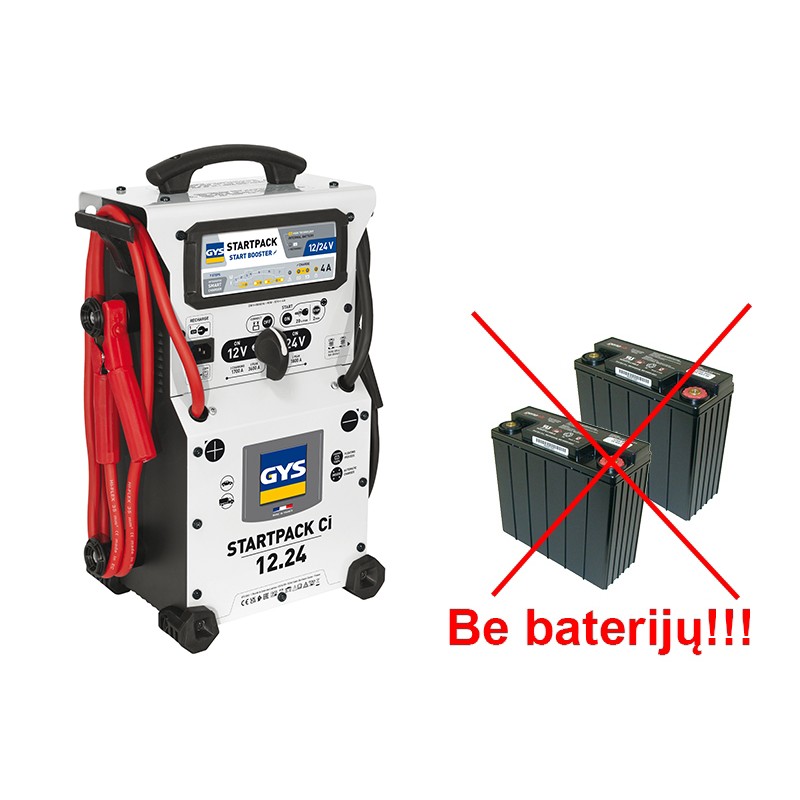 Professional booster GYS STARTPACK 12.24 CI (without batteries)