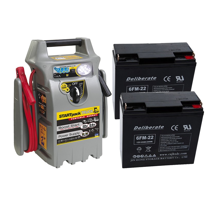 Batterie 22A/h pour booster POWER MAX 6500 & 12000 - Sodistart 04028