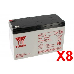 YUASA NP7-12 12В 7Ач AGM VRLA аккумулятор