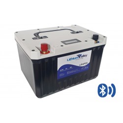 Lithium Valley 12.8V 100Ah (Bluetooth) Lithium Ion deep cycle battery