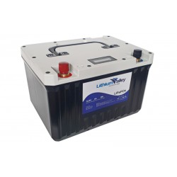Lithium Valley 12.8V 80Ah Lithium Ion deep cycle battery