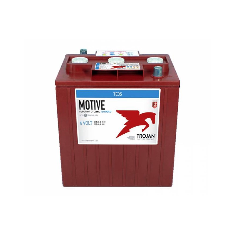 TROJAN TE35 245Ah deep cycle battery