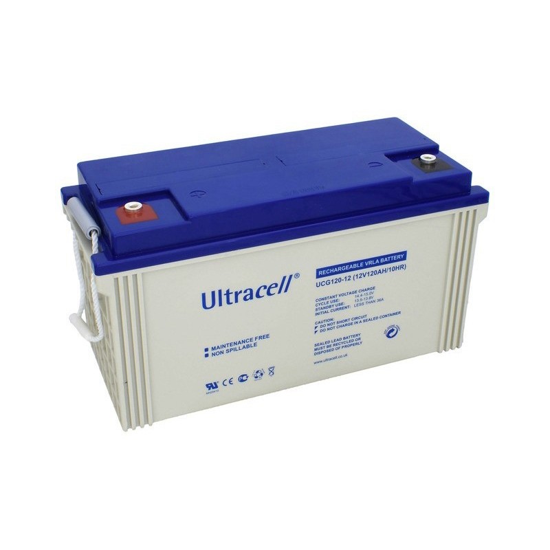 ULTRACELL 12V 124,8Ah GEL VRLA battery