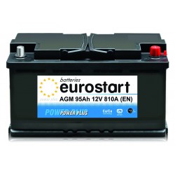 EUROSTART POWER PLUS AGM 595901081 95Ah аккумулятор
