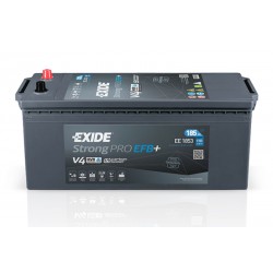 Batterie - Exide - EB608 - 12V - 60Ah