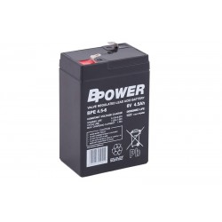 BPOWER BPE4.5-6 6V 4.5Ah akumuliatorius