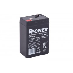 BPOWER BPE4.5-6 6V 4.5Ah battery