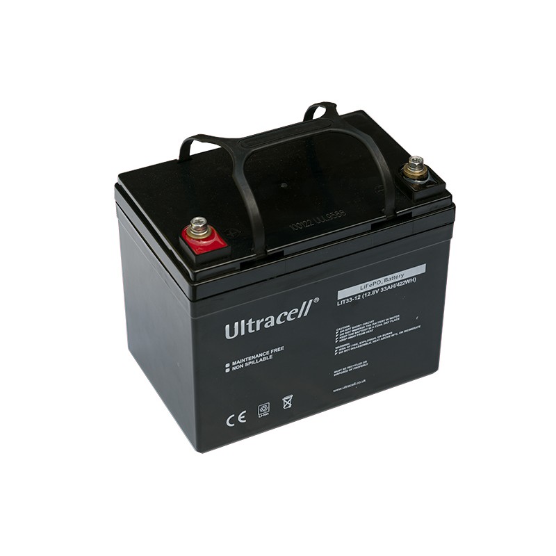 Batería de Litio 33Ah 12V Ultracell - Solartex Chile