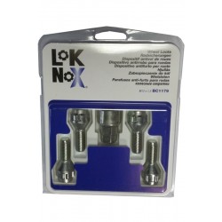 LokNox Security Bolts M12x1.5x26 17mm Hex Conycal 60°
