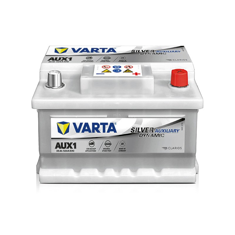 Starter battery VARTA AUX1 52Ah 520A