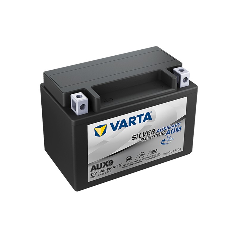 VARTA AGM AUX9 9Ah 130A (EN) 12V аккумулятор